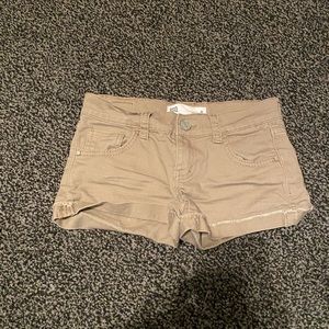 Cargo brown jean shorts!!
